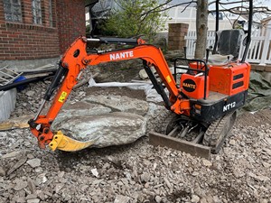 Nouvelle Conception 2026 NANTE NT12 Micro-Pelleuse de 1,2 Tonne, Meilleure Excavatrice Hydraulique sur Chenilles de Chine avec Ripper et Pompe Yanmar - Product Image 2