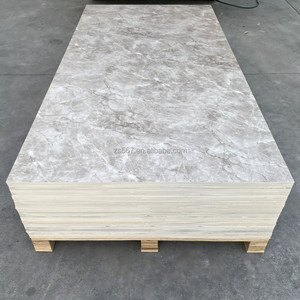 Plaque de marbre PVC 4x9 pieds 3mm en stock, vente en gros et au détail <span class=keywords><strong>pour</strong></span> la décoration murale de bureaux, magasins, maisons et hôtels - Product Image 2