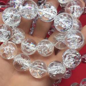 Personalizado fantasma verde paisaje Arco Iris natural transparente cuarzo cristal esfera bola - Product Image 2