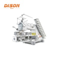 Machine à coudre multi-aiguilles à double chaîne, pour brouillard décoratif général