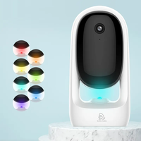 Jouet interactif automatique pour chat avec pointeur laser et caméra 1080P, contrôle par application, voix bidirectionnelle pour chats et chiens