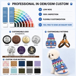 <strong>Christmas</strong> Halloween Pet Knit Sweater Winter Warm Dog Cat Clothes Festive Pattern Knitwear for Small Medium Dogs - Product Image 5