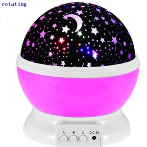 Étoiles Veilleuses pour Enfants Projecteur Étoile Planète en Rotation Nuit Lampes D'éclairage Galaxie Etoilée - Product Image 5