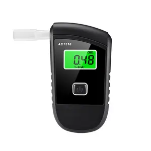 Testeur d'alcoolémie de piste de respiration d'alcoolémie de sécurité routière détecteur d'alcoolémie facile à utiliser