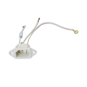 หม้อหุงข้าว ปลั๊กไฟสามขา 220V อุปกรณ์เสริมเต้ารับพลาสติก สายดินมาตรฐาน 30 มม. - Product Image 1