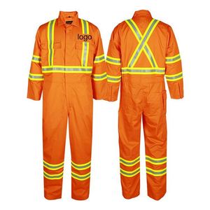 Combinaisons de protection réfléchissantes en tissu de coton pour travaux chimiques et chambres froides, fournies par Design Factory - Product Image 3