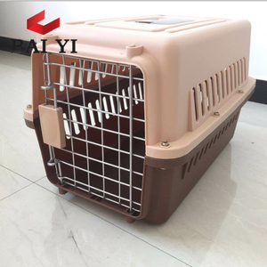 Modern <strong>Plastic</strong> Pet Carrier <strong>Dog</strong> Flight Cage &amp; <strong>Crate</strong> with <strong>Plastic</strong> Tray-OEM/ODM Available - Product Image 6