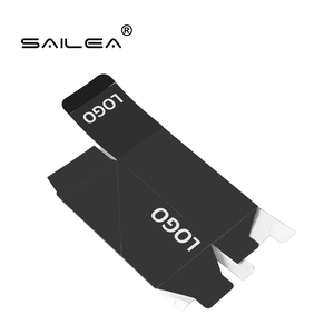 Dossiers <span class=keywords><strong>en</strong></span> <span class=keywords><strong>carton</strong></span> rigide noir avec impression de logo personnalisé, doublure <span class=keywords><strong>en</strong></span> éponge, fermeture magnétique pour l'emballage de casquettes de baseball, chapeaux, cadeaux - Product Image 4