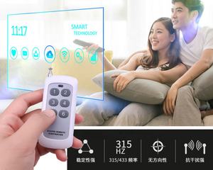 315/433/868/915MHZ 6CH télécommande interrupteur longue portée 1000M moteur pompe à eau <span class=keywords><strong>volet</strong></span> <span class=keywords><strong>roulant</strong></span> sans fil RF télécommande - Product Image 6