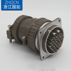 Zhqcn P55K7Q 35 Pin Straight Connector Industrial Electrical Adapter - Product Image 1