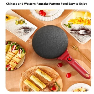 Vente directe d'usine, appareil à crêpes de la marque Raf, pratique, fabrication maison, fonctionnement facile, corps en acier inoxydable, garantie électrique - Product Image 4