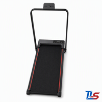 Tapis de course électrique pliable compact avec accoudoirs pour la marche et la course, idéal pour les petits appartements et la maison