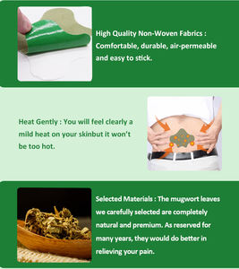 แผ่นแปะบรรเทาอาการปวดบรรเทาอาการปวดที่กระดูกเอวพลาสเตอร์สมุนไพรธรรมชาติ ODM ผลิตภัณฑ์ดูแลสุขภาพ - Product Image 6
