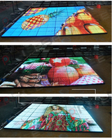 Plateau de danse led étanche, pour l'intérieur et l'extérieur, l'usine, écran d'affichage vidéo, originale