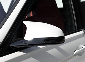 Coques de rétroviseurs style M3 en plastique ABS noir brillant, kit de 6 pièces, coques de rétroviseurs pour BMW Série 3 4 5 7 8 F30 F35 - Product Image 3