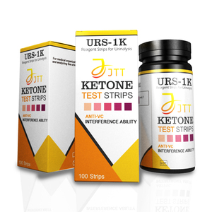 Bandelettes urinaires haute sensibilité URS-1K pour la combustion des graisses, la perte de poids, la cétose, les bandelettes de test de cétone - Product Image 2