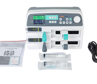 Équipement médical d'hôpital pompe à seringue simple ou double canal pompe à infusion vétérinaire bon marché