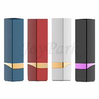 JoyPark Heißer G-Punkt-Nippelstimulator Mini-Bullet-Lippenstift-Vibrator IPX5 Wasserdicht 10-Gang USB Wiederaufladbar Latexfreies Sexspielzeug