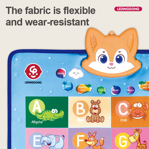 Juguetes Educativos Personalizados para Niños, Máquinas de Aprendizaje Electrónicas, Carteles de Pared con el Alfabeto Inglés, Pósters Interactivos del Alfabeto que Hablan - Product Image 2