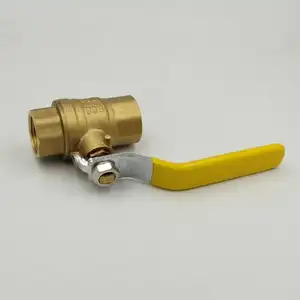 Ningbo Western Fitting MS58 Ball Valve Brass Oil Gas 3/4" Female Threaded Forged Brass Gas Ball Valve