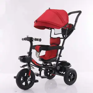 Design moderno bebê 3 rodas triciclo bicicleta criança carrinho de bebê 3 rodas triciclo