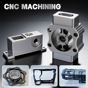 Metaalbewerkte onderdelen CNC Rapid Prototyping Machinering Diensten Zwart geanodiseerde metalen onderdelen Metalen <span class=keywords><strong>kit</strong></span> CNC frezen POM onderdelen - Product Image 3