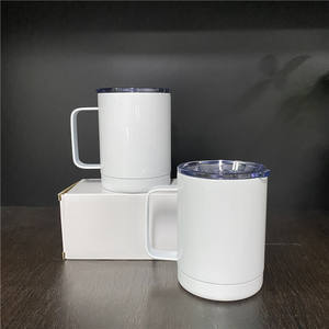 Offre Spéciale blancs blancs de sublimation à double paroi 12oz gobelet En Acier inoxydable Isolé tasse de Boisson pour le café Et le thé - Product Image 3