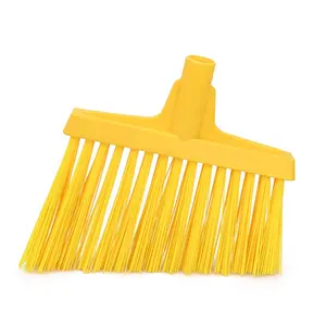 Shianku食品级硬毛扫帚头塑料重型扫帚头工业清洁地板扫帚头