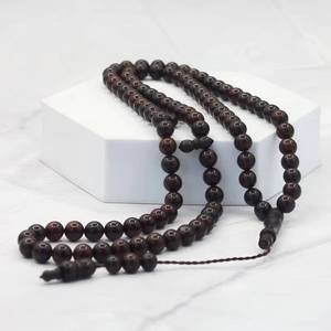L'usine fournit en gros des perles Kuka ethniques YASEEN de 8 mm, des tasbihs écologiques de 33 pièces, souvenirs religieux pour le pèlerinage de l'Aïd Moubarak. - Product Image 1