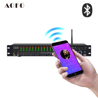 Procesador de Audio Profesional para Karaoke AOFO SK-8, Ecualizador de Efectos Digitales, Efector de Sonido para Escenario y KTV