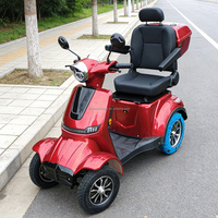 Scooter électrique de mobilité 1000W EEC 25 km/h, stable et sûr, avec batterie amovible, suspension intégrale, capacité de charge de 200 kg, pour personnes âgées