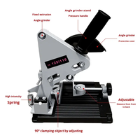 Support de meuleuse d'angle en fonte, multifonction, solide, pour meuleuse de 100/115/125 mm, universel, 220 V, machine à découper