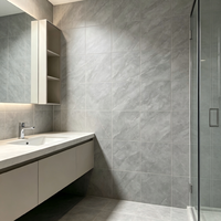 Vente flash : carrelage en céramique marbrée mate 300x300 pour sol, salle de bain, surface rustique émaillée, antidérapant, appartement moderne, villa