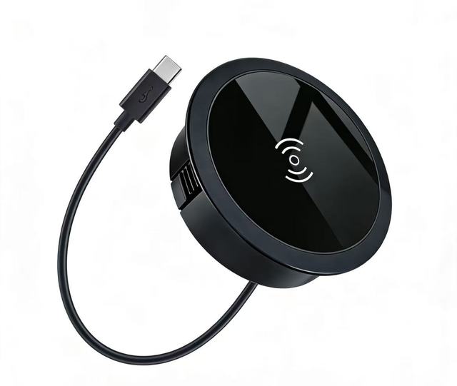 New Products 25W Magnetic Invisible Wireless Charger Desktop Embedded Magnetic 25w Fast Charging Magnetic Phone Charger Wireless