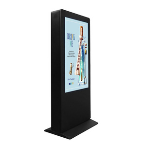 Floor standing Network wifi lcd advertising display outdoor waterproof independent screen kiosk digital Signage - Product Image 2