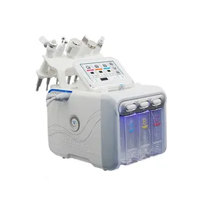 Machine faciale H2o2 multifonctionnelle de beauté 6 en 1 Machine de nettoyage en profondeur du visage multifonctionnelle 8 en 1