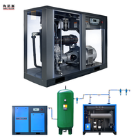 Compresseur d'air industriel de qualité supérieure | Compresseur rotatif à vis et sans huile de 3 HP à 22kW Gamme de modèles centrifuges et diesel