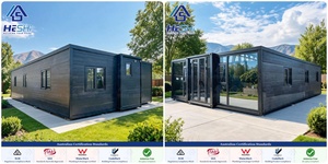 บ้านคอนเทนเนอร์สำเร็จรูปแบบขยายได้มาตรฐาน AU ขนาด 40 ฟุต 20 ฟุต 1 2 3 4 5 ห้องนอน ห้องน้ำพับได้ บ้านเคลื่อนที่ - Product Image 2