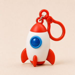Personalized 3D Character Plastic Keychain Eco-Friendly Cute Plastic Toy Anime PVC <b>Keyring</b> Vietnam for Promotional Business Gift - Product Image 3