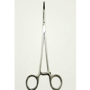 Pinzas Adson Manuales de Acero Inoxidable, Curvas, Ultrafinas, para Disección, Ligadura y Hemostasia, Juego de Instrumentos de 140 mm - Product Image 1