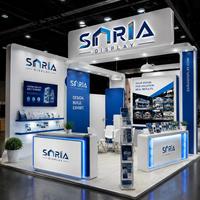 Stands et présentoirs portables pour salons professionnels, expositions commerciales et vitrines de magasin