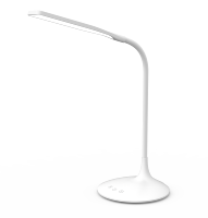 Lampe de table LED rechargeable par USB, lampe de bureau flexible à prix bon marché, lampe de lecture pour les études et le travail