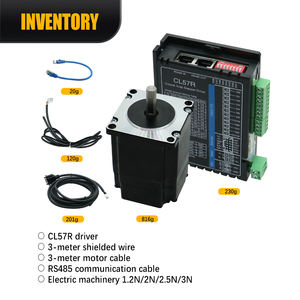 Kits de Motor paso a paso HLTNC DC 4.2A 2,1 V 2PHASE 1.2nm 2nm 2.5nm 3nm Motor de circuito cerrado con controlador cerrado CL57R para enrutador CNC - Product Image 3