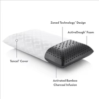 SUREAL ALHOME Memory Foam-Kissen mit Bambus kohle zur Regulierung von Luft feuchtigkeit, Entlastungs temperatur und Gerüchen