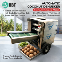 Machine automatique à décortiquer les noix de coco en acier inoxydable, capacité de 1200 pièces/heure