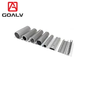 Manufacturer Reduce Diameter Process 30Mm 7001 7075 Elliptical Aluminum Pipes