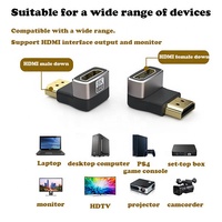 OEM Schlussverkauf 8K Full HD HDMI Konverter 90 Grad oder 270 HDMI-Adapter für Männlich zu Weiblich