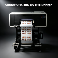 Impresora UV DTF de rollo a rollo formato A3 para pegatinas con logotipo personalizado, decoración de empaques, regalos promocionales y branding de productos