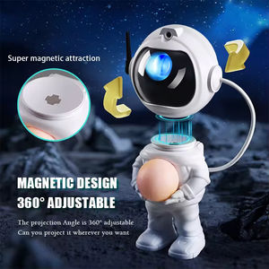 Stand Gifts Children Modern ABS LED <b>Laser</b> Night <b>Light</b> Moon Starry Sky Spaceman for <b>Projector</b> with Remote Control - Product Image 3