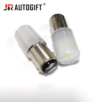 Feu de freinage et de stationnement super lumineux 24V/12V BAY15D 1156 BA15S 1157 3030 18SMD ampoule de recul automatique ambre avec source blanche/rouge
